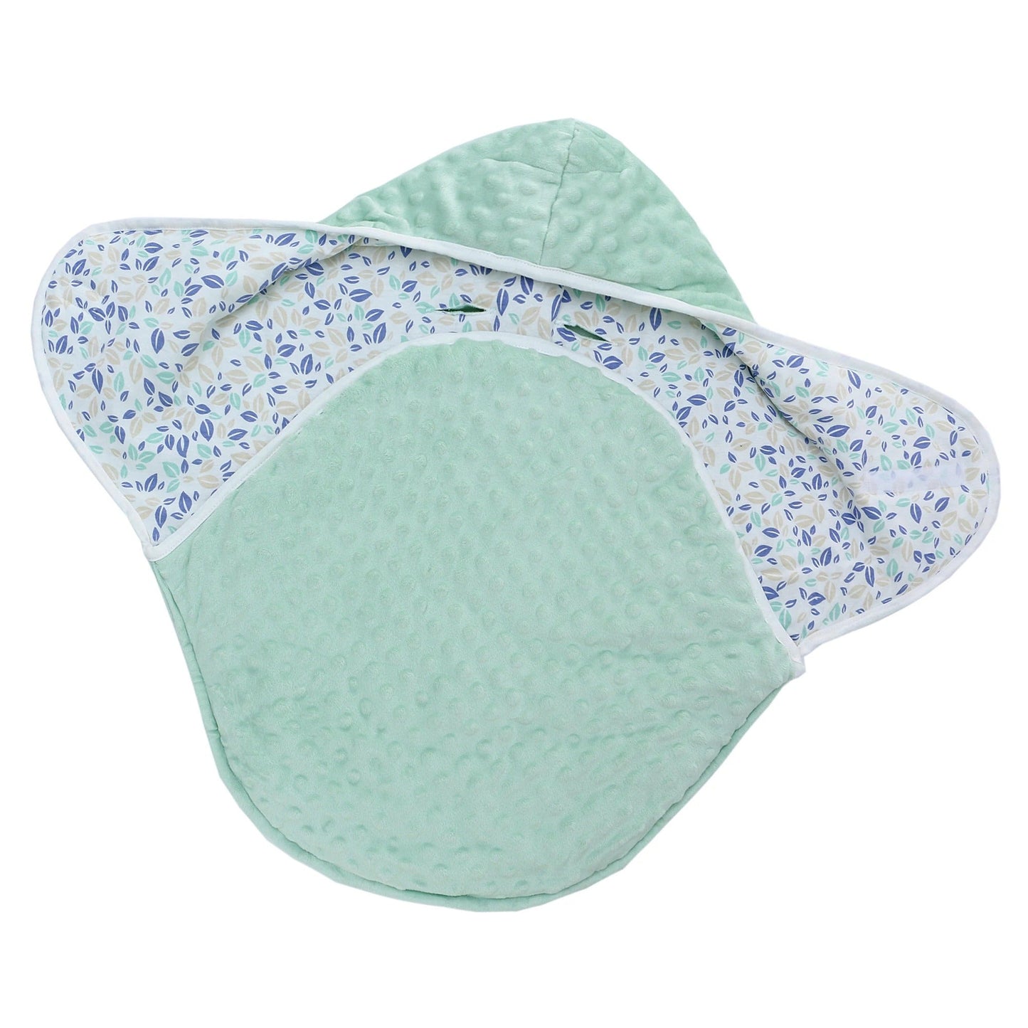 Minky nid d ange siege auto douce feuillage