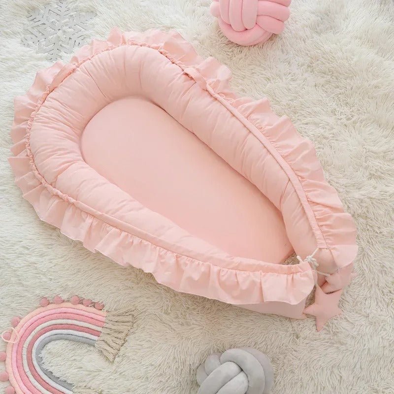 nid pour bebe cocon douceur pratique rose