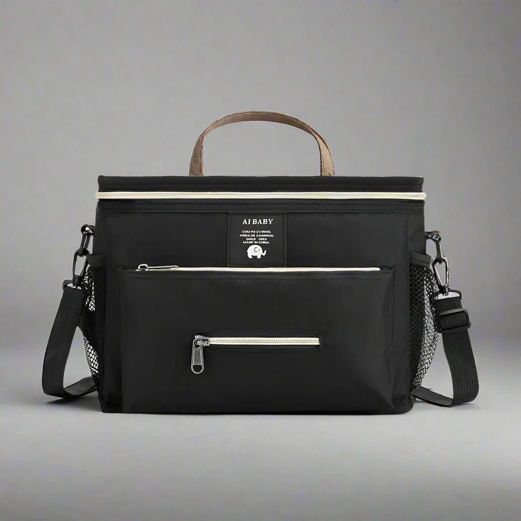 Sac à Langer - BabyTravel™ - Noir - Va - et - Viens Bébé