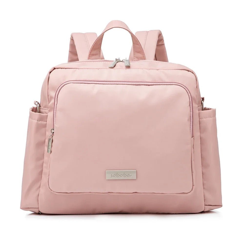 sac à langer sac à dos rose chic