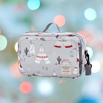 sac de voyage babybag compagnon déplacements motif cactus