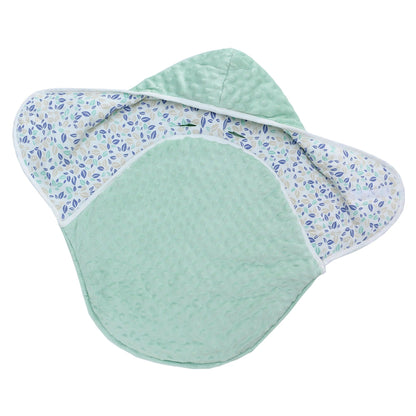 Minky nid d ange siege auto douce feuillage