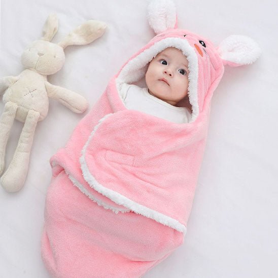 bebe dans nid d'ange bebe rose douillet Rosy