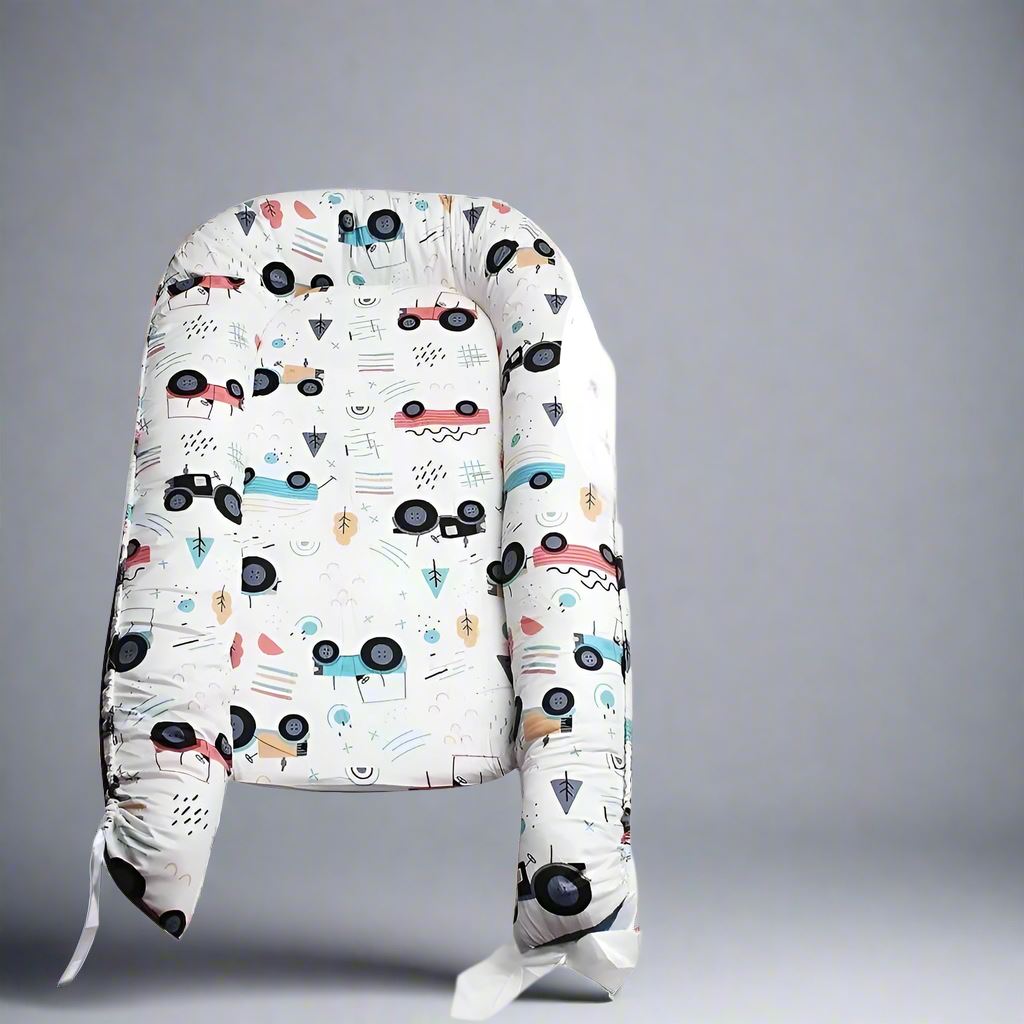 berceau bébé nidportablebebe cocon voiture bleue