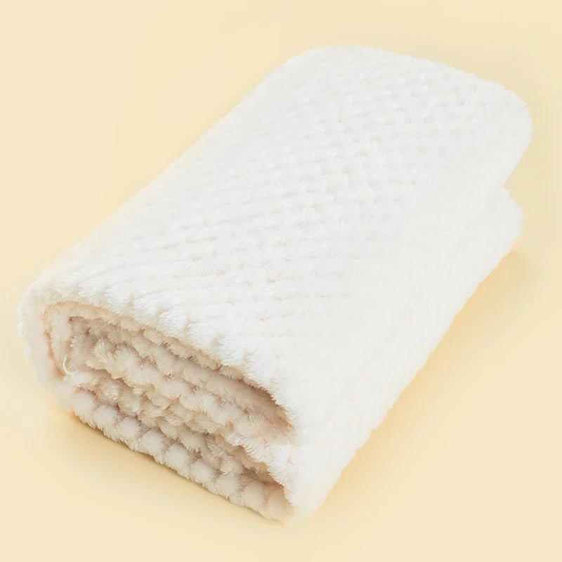 blanc polaire couverture bebe polarius