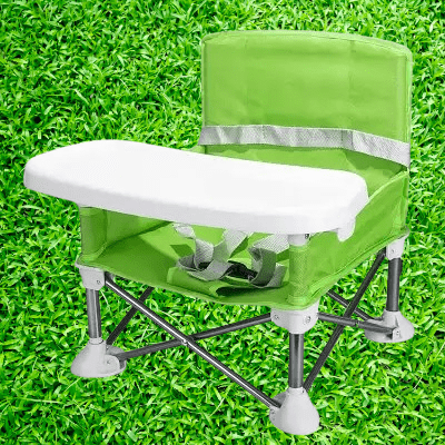 Chaise Pliante - BabyBoosterSeat™ - Vert - Va - et - Viens Bébé
