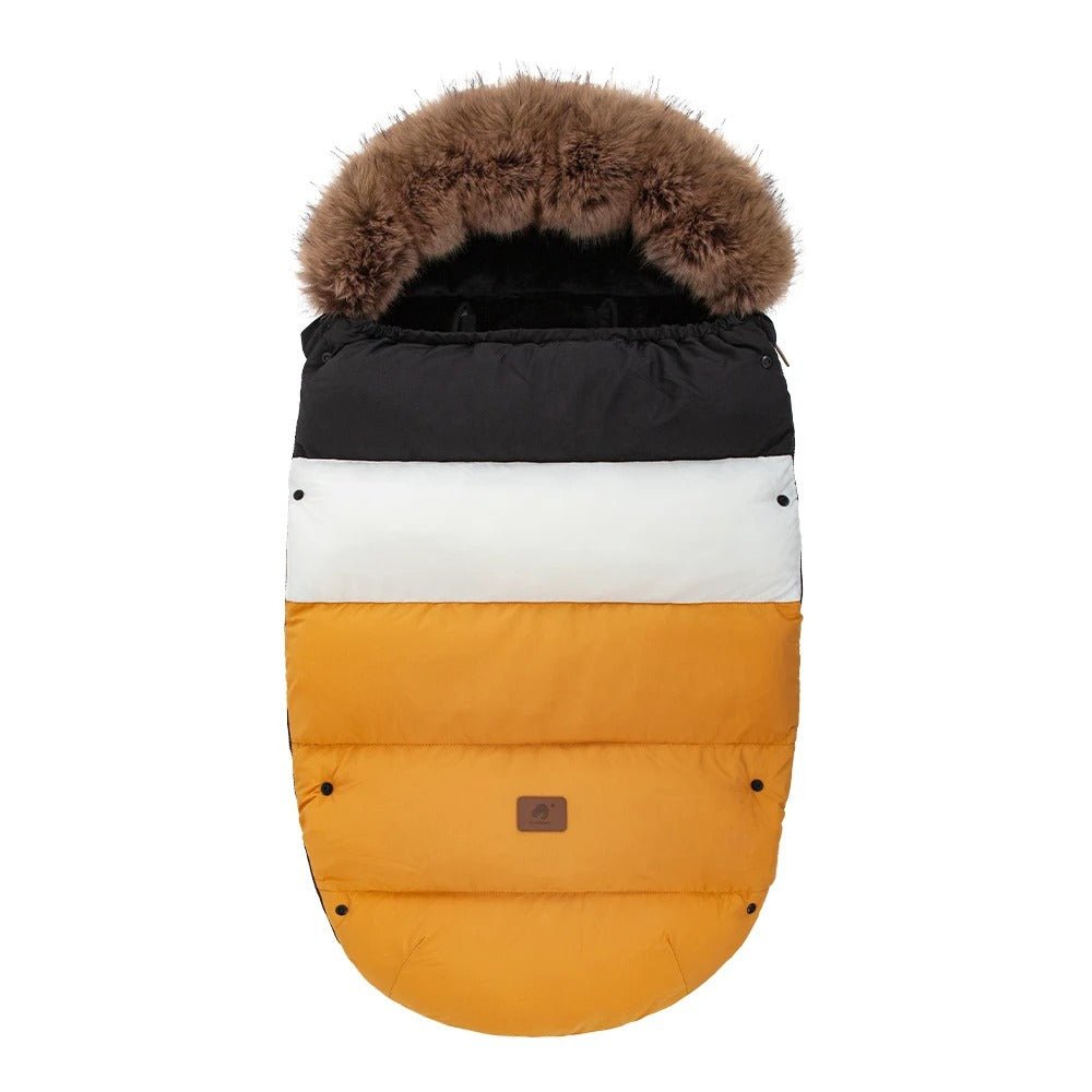 chancelière pour poussette noir tricolore