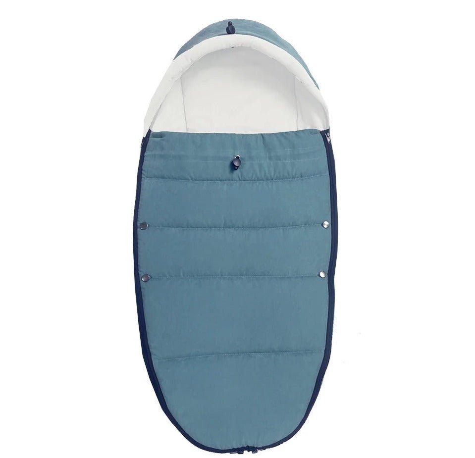 chancelière poussette bleu polyvalente