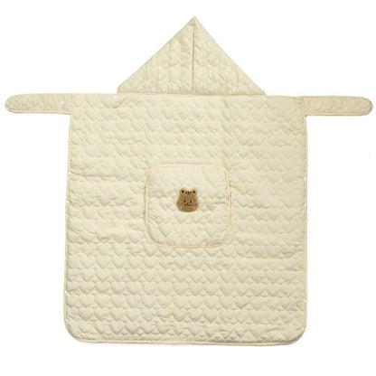 couverture de portage jaune écureuil cozywarm