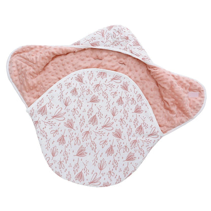 dessin de fleur beige joli nid d'ange siege auto floral