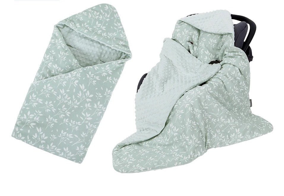 double face vert couverture cosy siege auto bebe