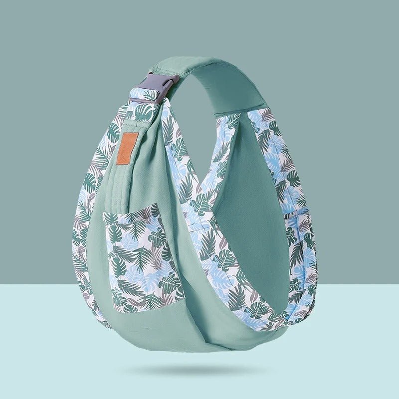 echarpe de portage menthe cocon rassurant