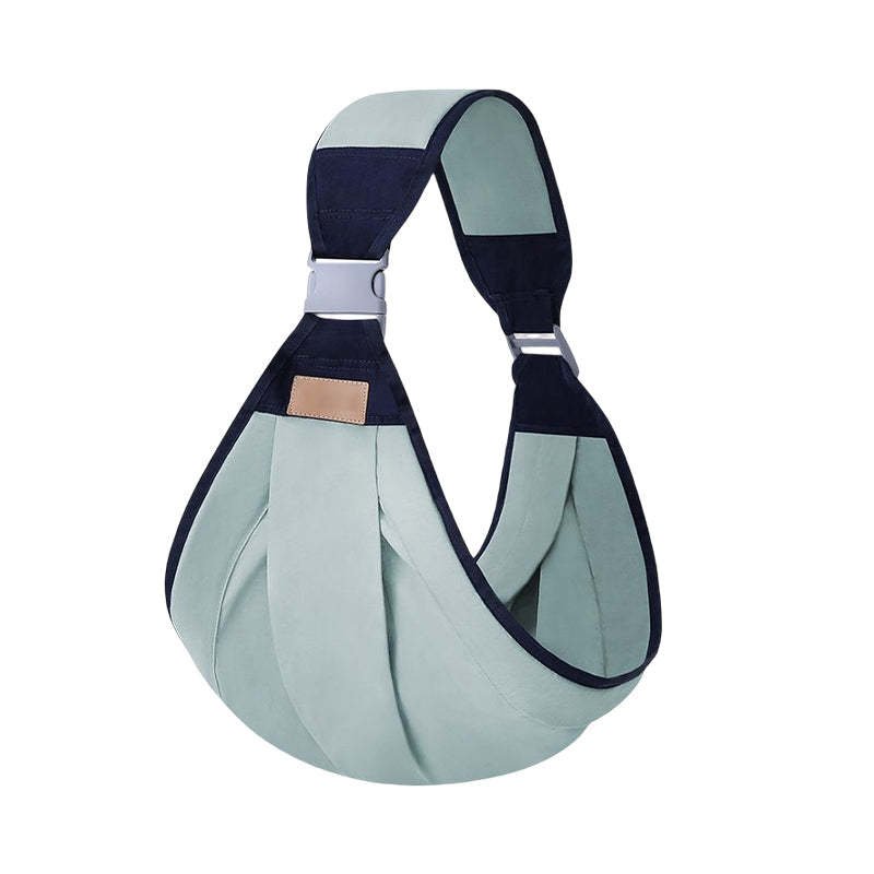 Echarpe portage vert bebecalin