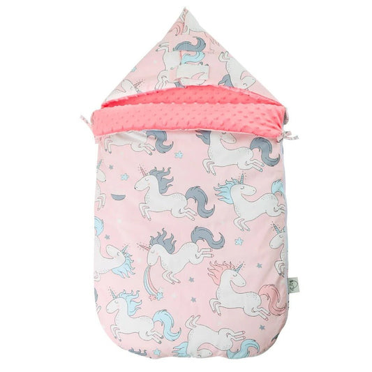 joli nid d'ange bébé ultra confortable licorne