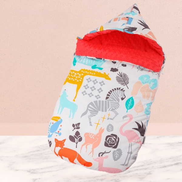 nid d'ange bebe avec capuche mignon animaux