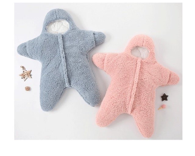 nid dange bebe coton bleu rose étoile