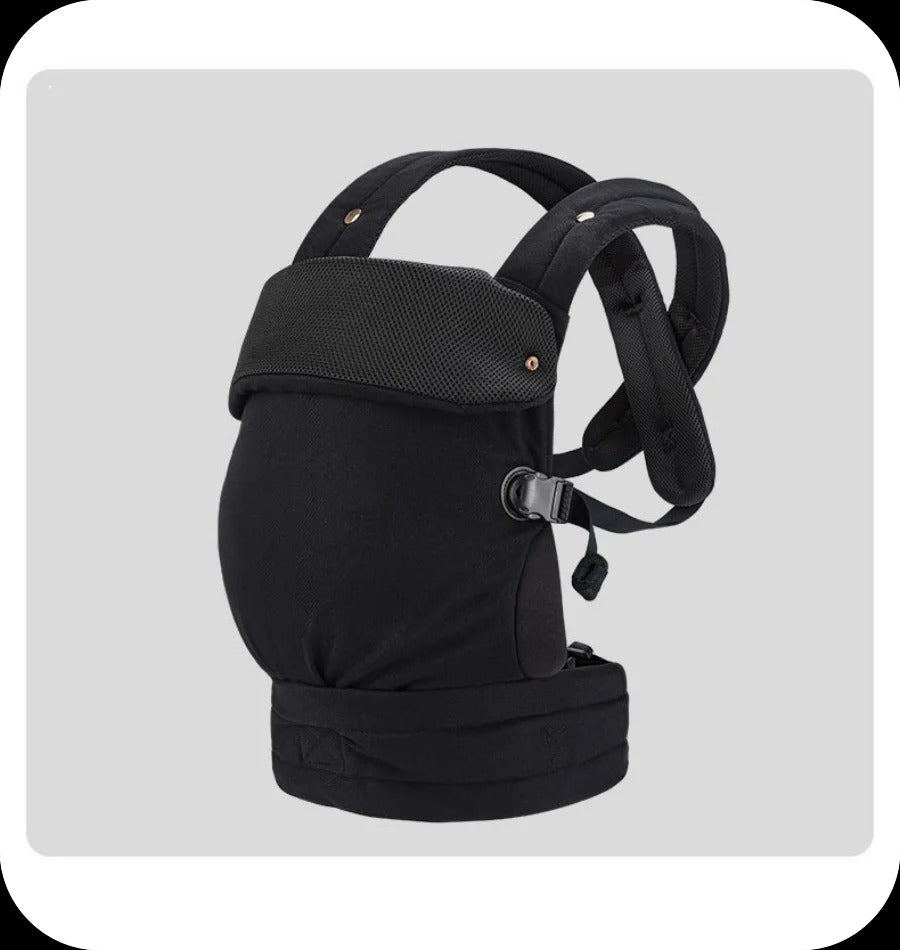 porte bébé physiologique noir ergonomic