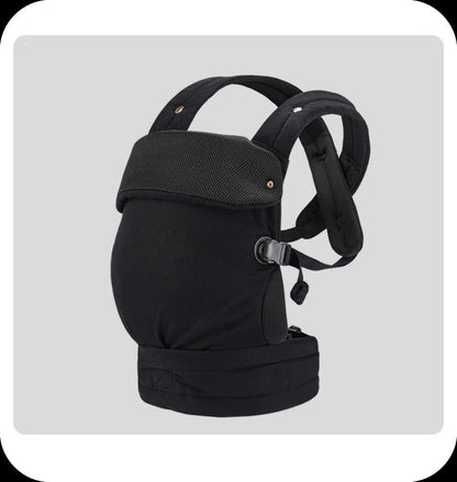 porte bébé physiologique noir ergonomic