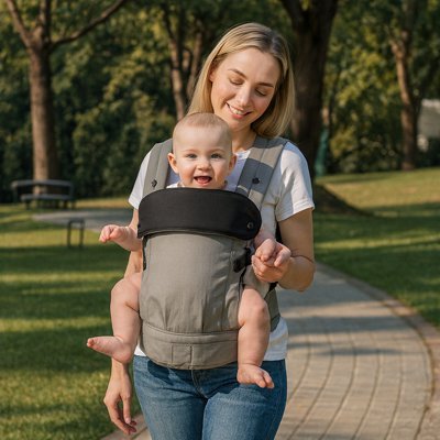 porte bébé physiologique portage facile ergonomic