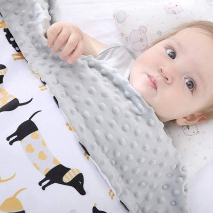 regard de bebe sur couverture bebe premium