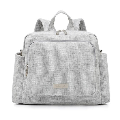 sac a dos a langer bebe gris elegance tweed