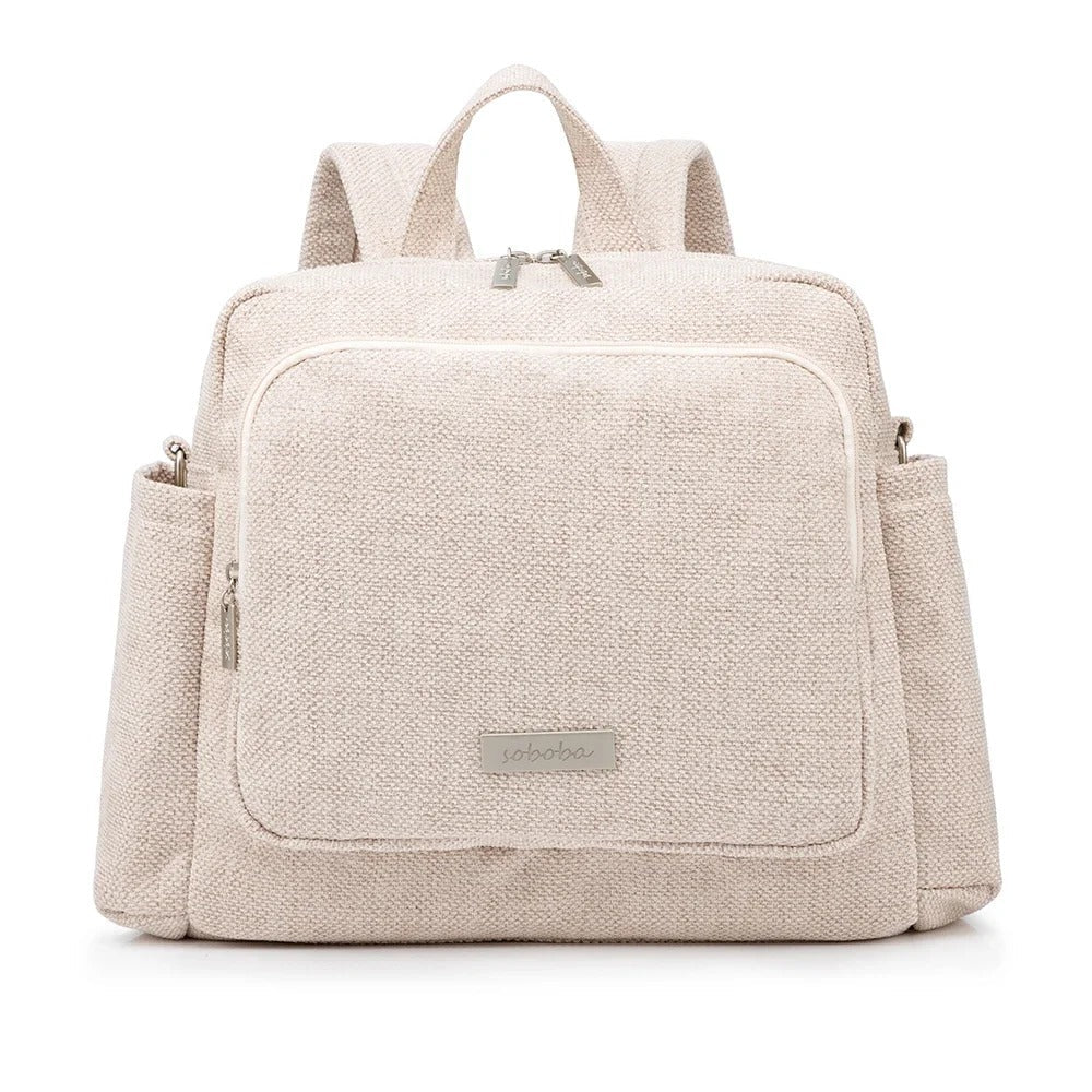 sac a dos a langer bebe rose elegance tweed
