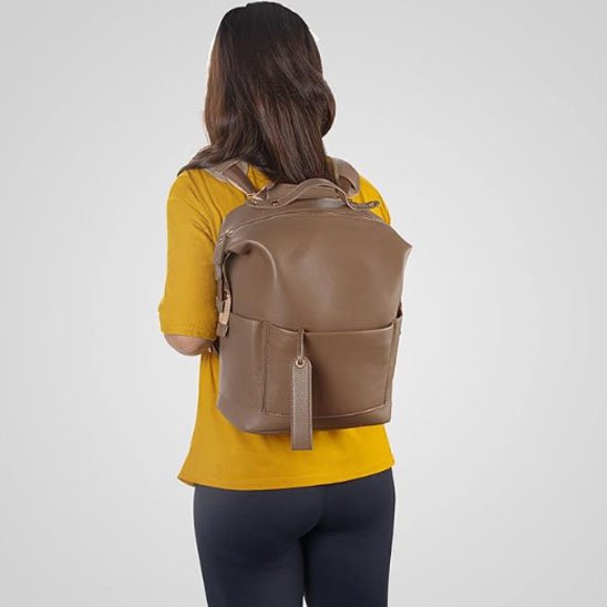 sac à dos à langer professionnel élégance naturelle