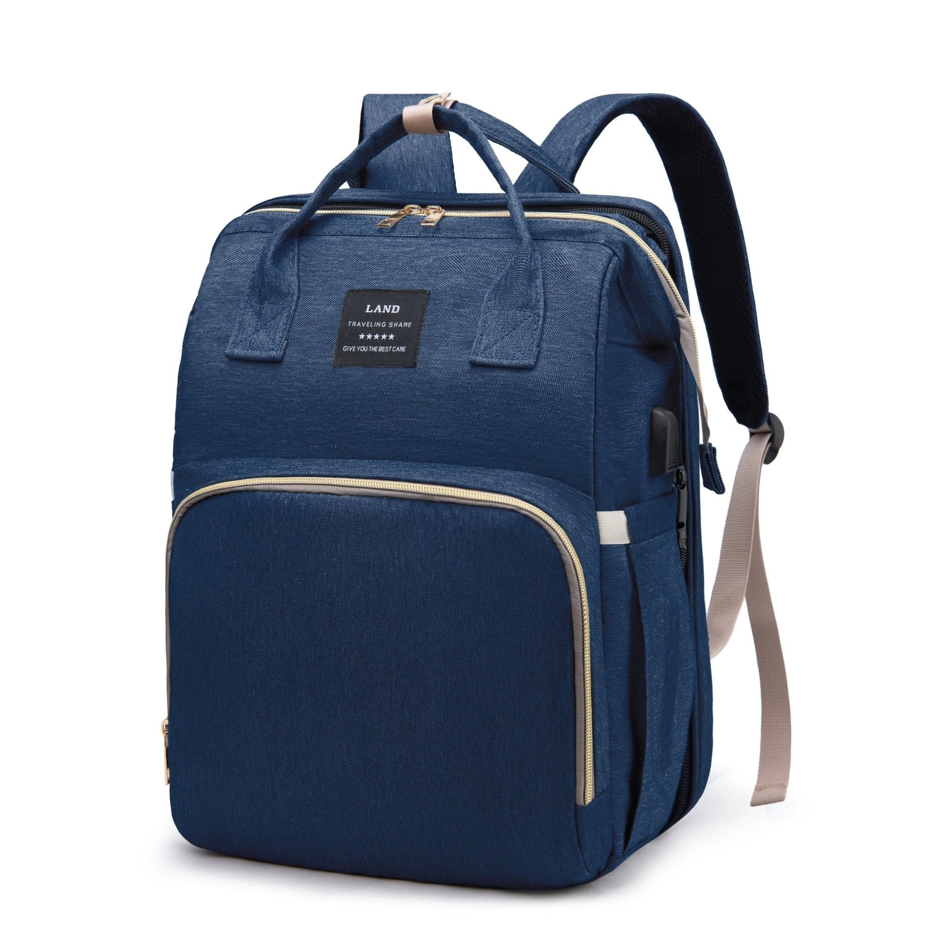 sac a dos a langer bleu premium