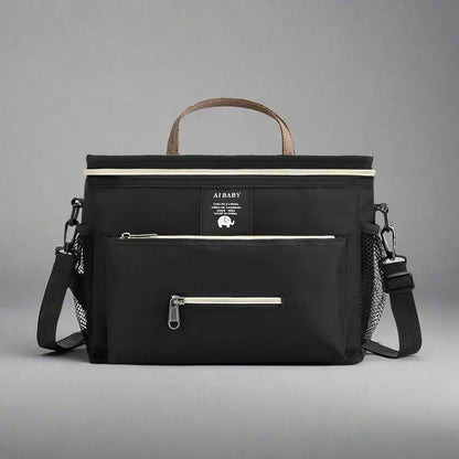 Sac à Langer - BabyTravel™ - Noir - Va - et - Viens Bébé