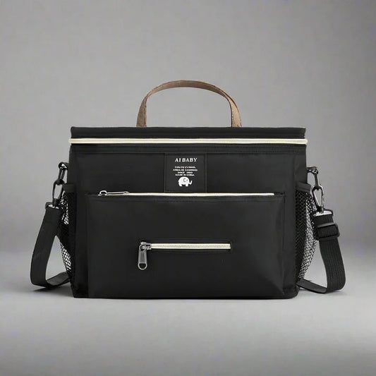 Sac à Langer - BabyTravel™ - Noir - Va - et - Viens Bébé