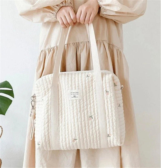 Sac à Langer - MamHandbags™ - Tulipes - Va - et - Viens Bébé