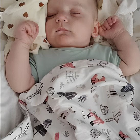 sommeil bebe dans couverture bebe premium
